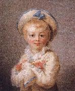 Jean-Honore Fragonard A Boy as Pierrot USA oil painting artist